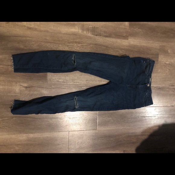 Denim - SOLD Super high rise skinny jeans